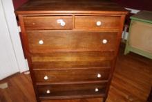 Antique Six Drawer Chest