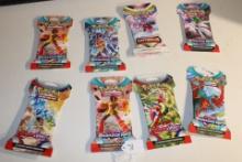 Eight Pokemon Booster Packs