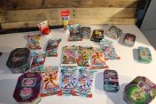 Large lot of sealed Pokemon Cards, Case and other Pokemon Items