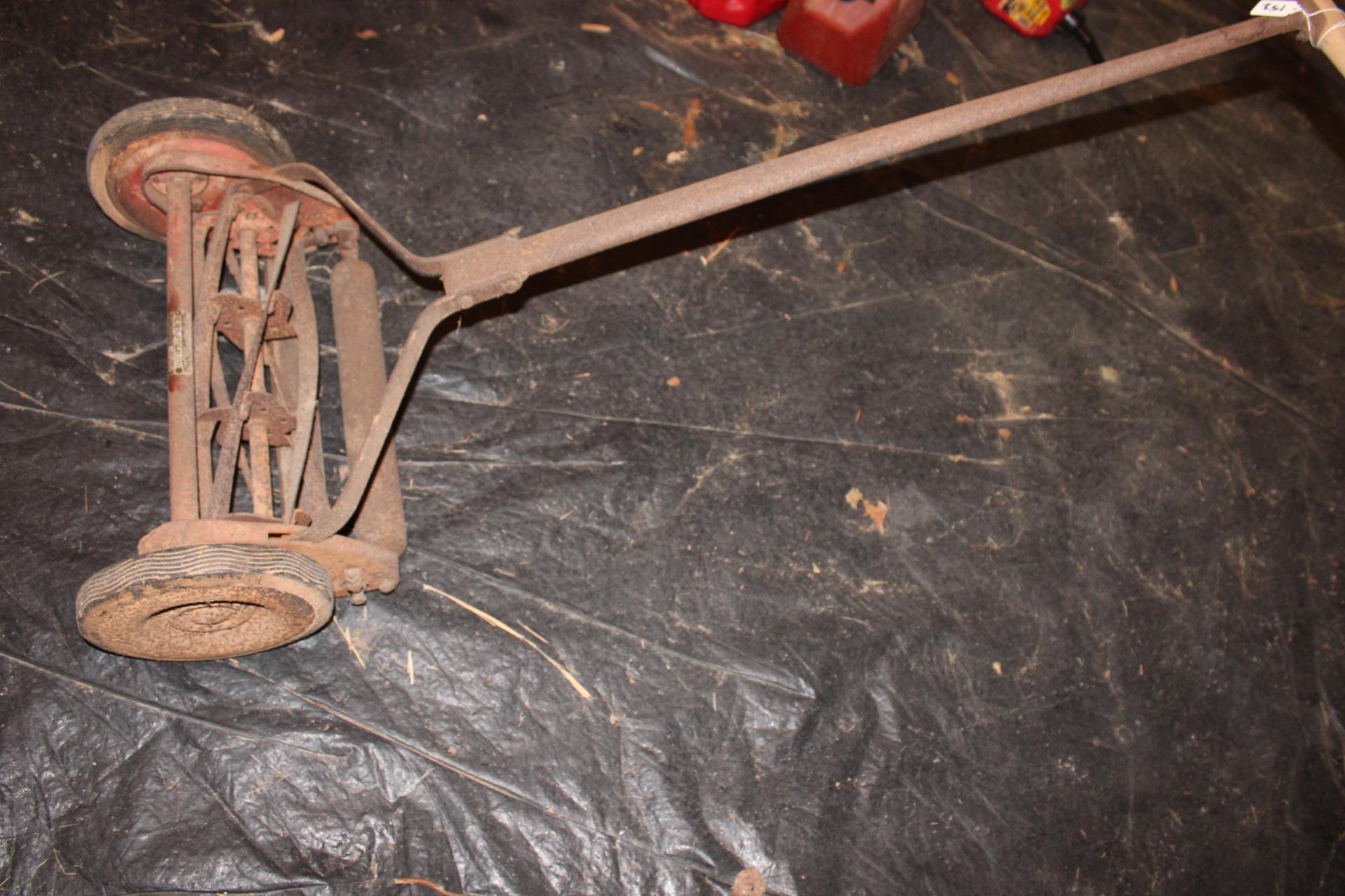 Craftsman Push Reel mower.