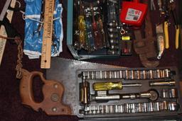 Large tool lot.