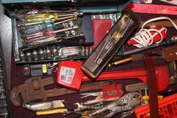 Large tool lot.