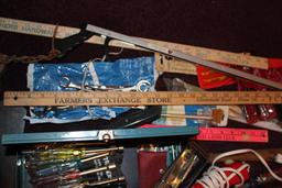 Large tool lot.