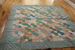 Vintage Quilt Wave Bowtie Design Patches
