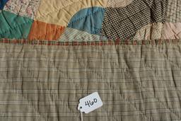 Vintage Quilt Wave Bowtie Design Patches