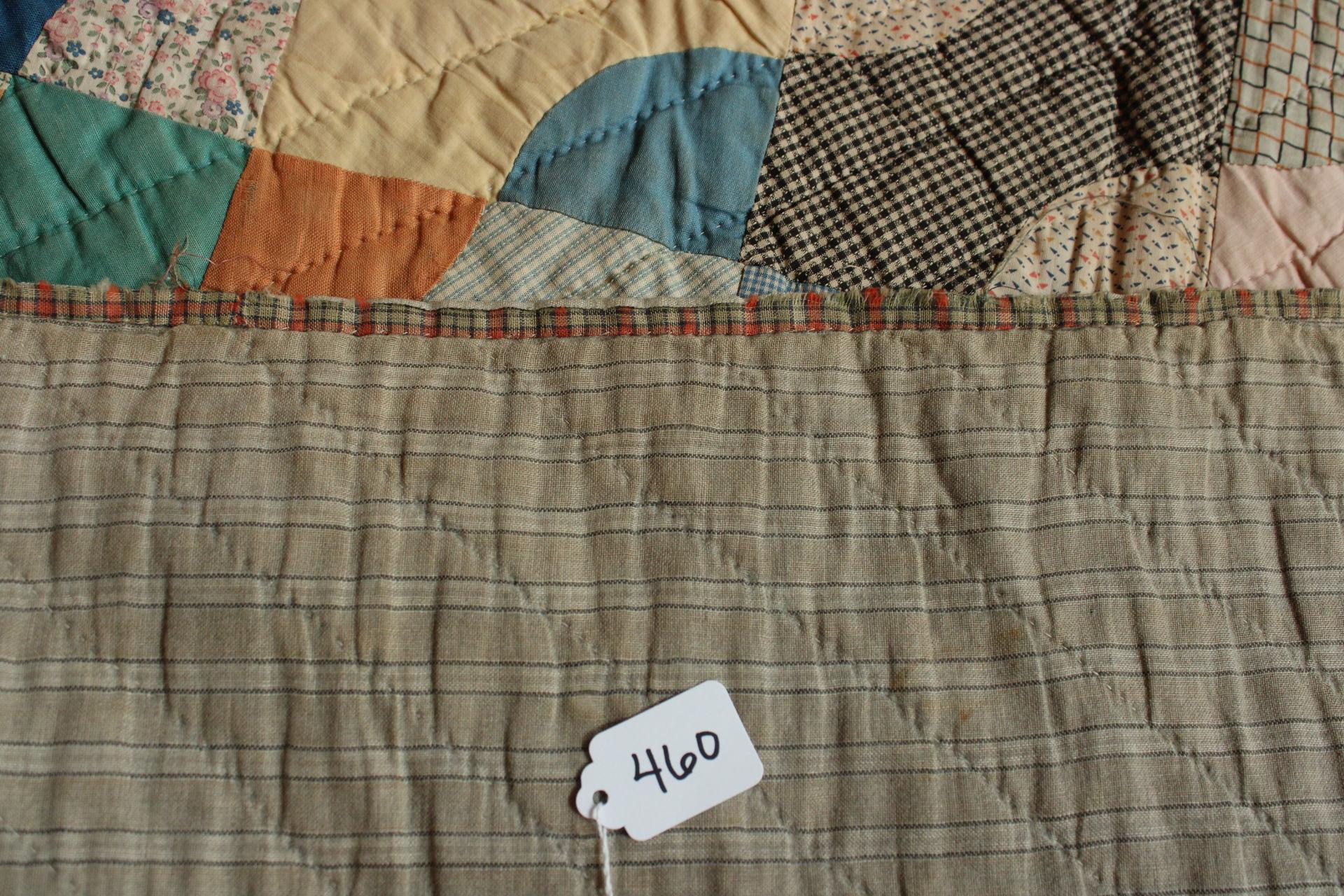 Vintage Quilt Wave Bowtie Design Patches