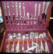 SILVER PLATE FLATWARE