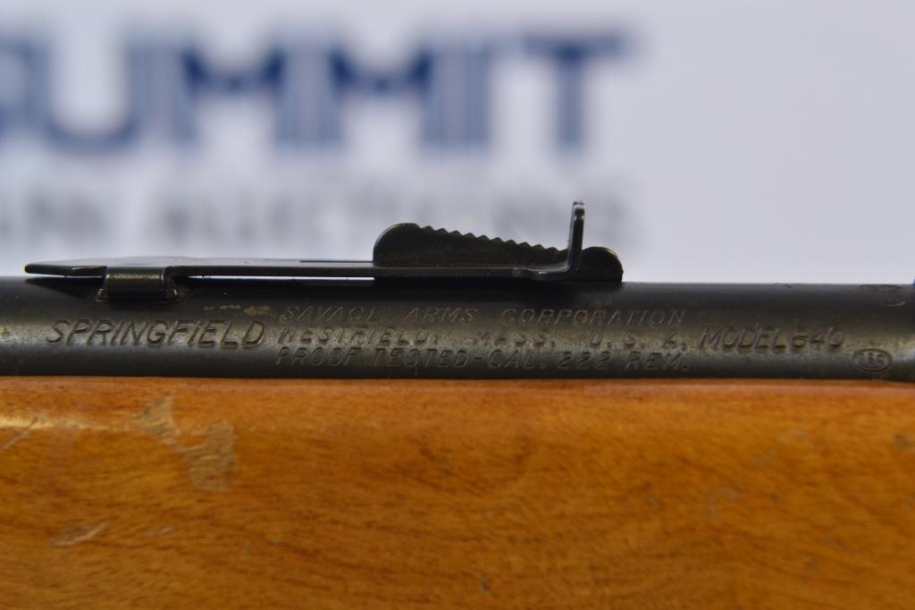 Savage Springfield 840 .22 Rem