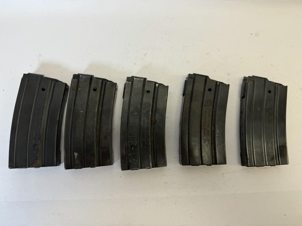 A Lot of (5) Ruger Mini-14 Magazines .223