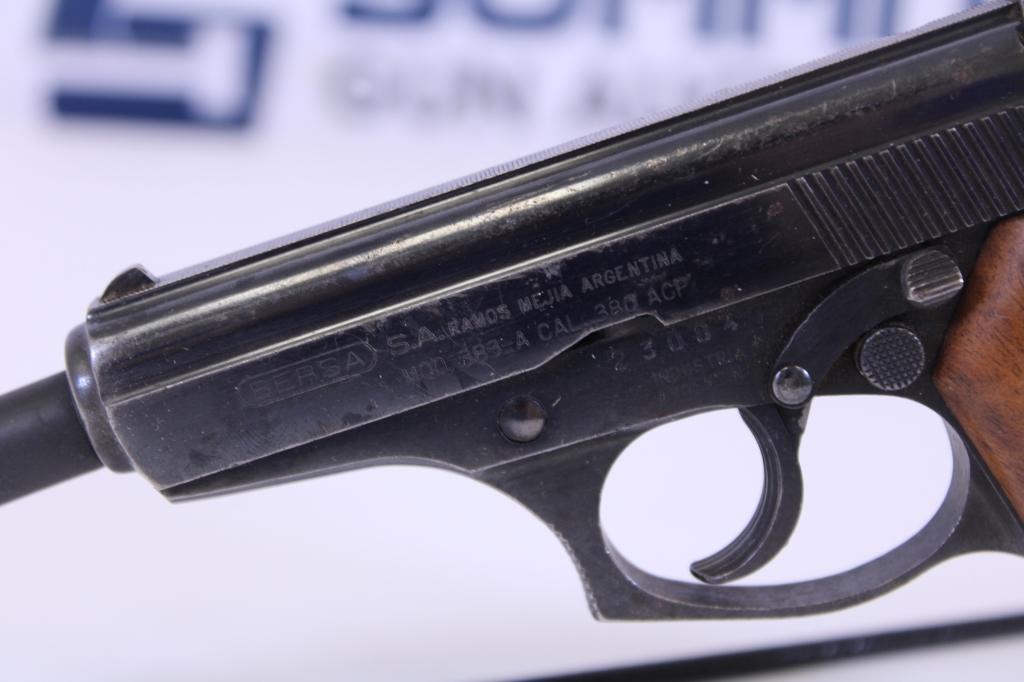 Bersa 383 .380 Auto