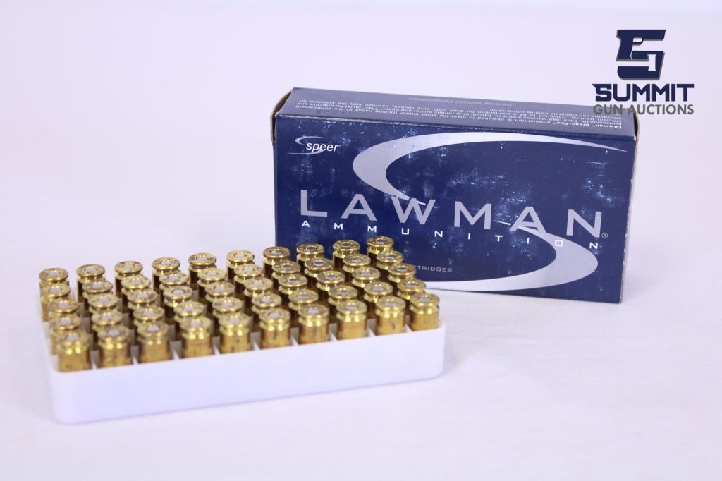 Speer Lawman Ammo 180gr TMJ .40 S&W - 1000 rds
