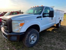 2011 FORD F350 4X4 UTILITY MECHANIC SERVICE TRUCK