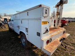 2011 FORD F350 4X4 UTILITY MECHANIC SERVICE TRUCK