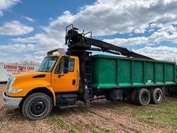 2007 INTERNATIONAL TANDEM AXLE GRAPPLE TRUCK