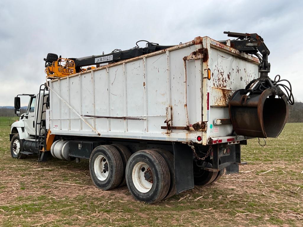 2009 INTERNATIONAL 7600 TANDEM AXLE GRAPPLE TRUCK