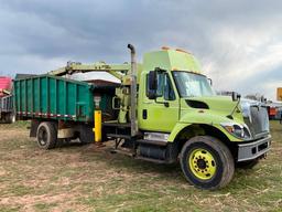 2011 INTERNATIONAL 7600 SINGLE AXLE GRAPPLE TRUCK