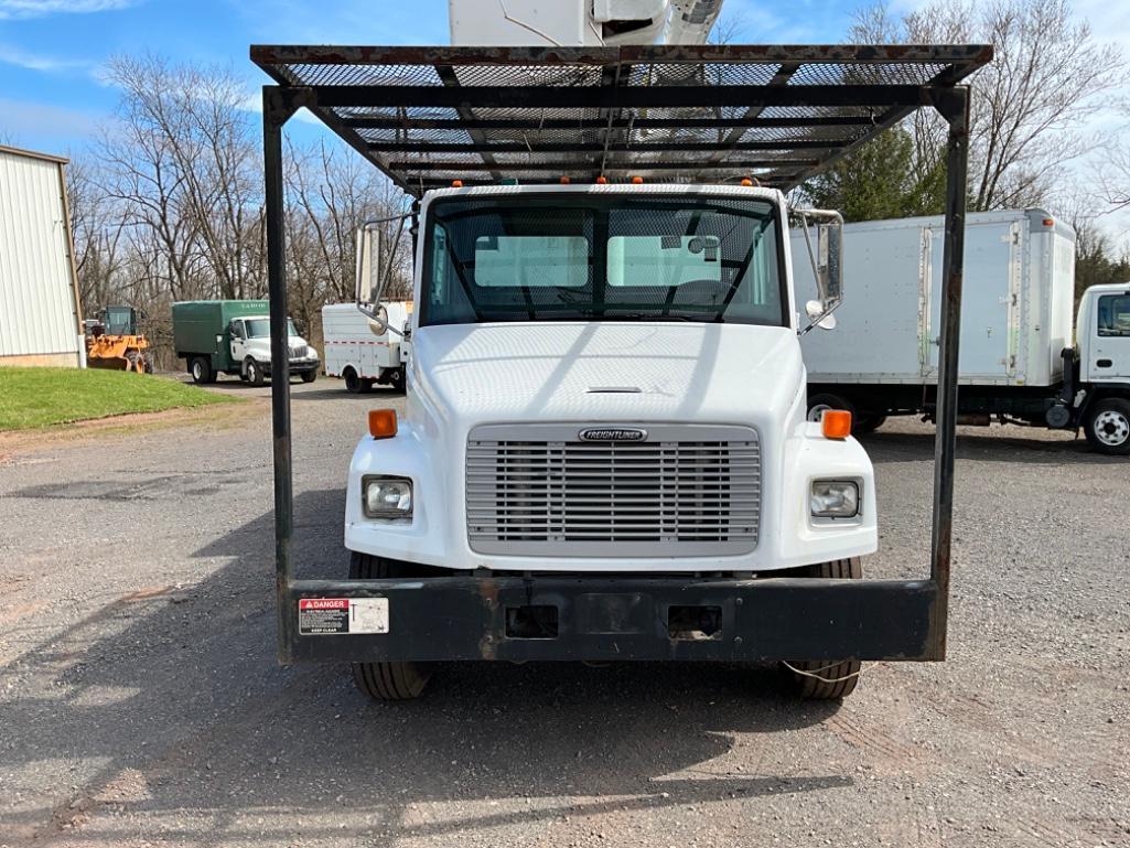 2003 FREIGHTLINER FL80 FORESTRY BUCKET TRUCK W/ ALTEC LRV55