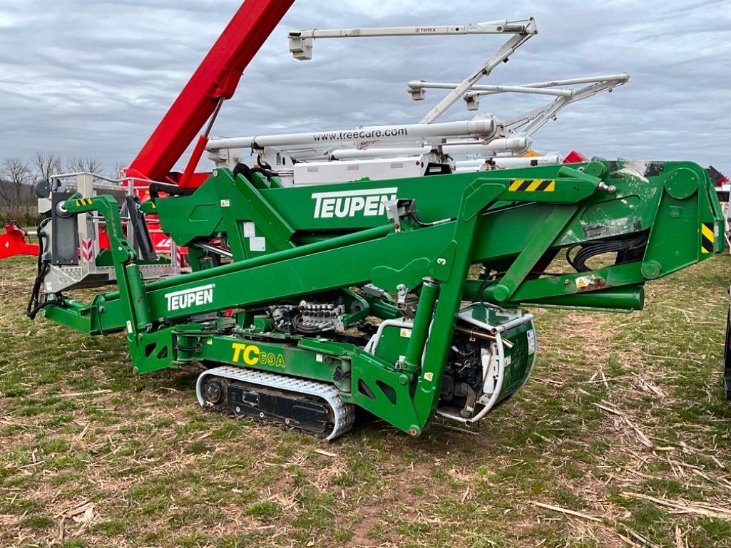 2017 TEUPEN TL69A 75 FOOT SPIDER LIFT