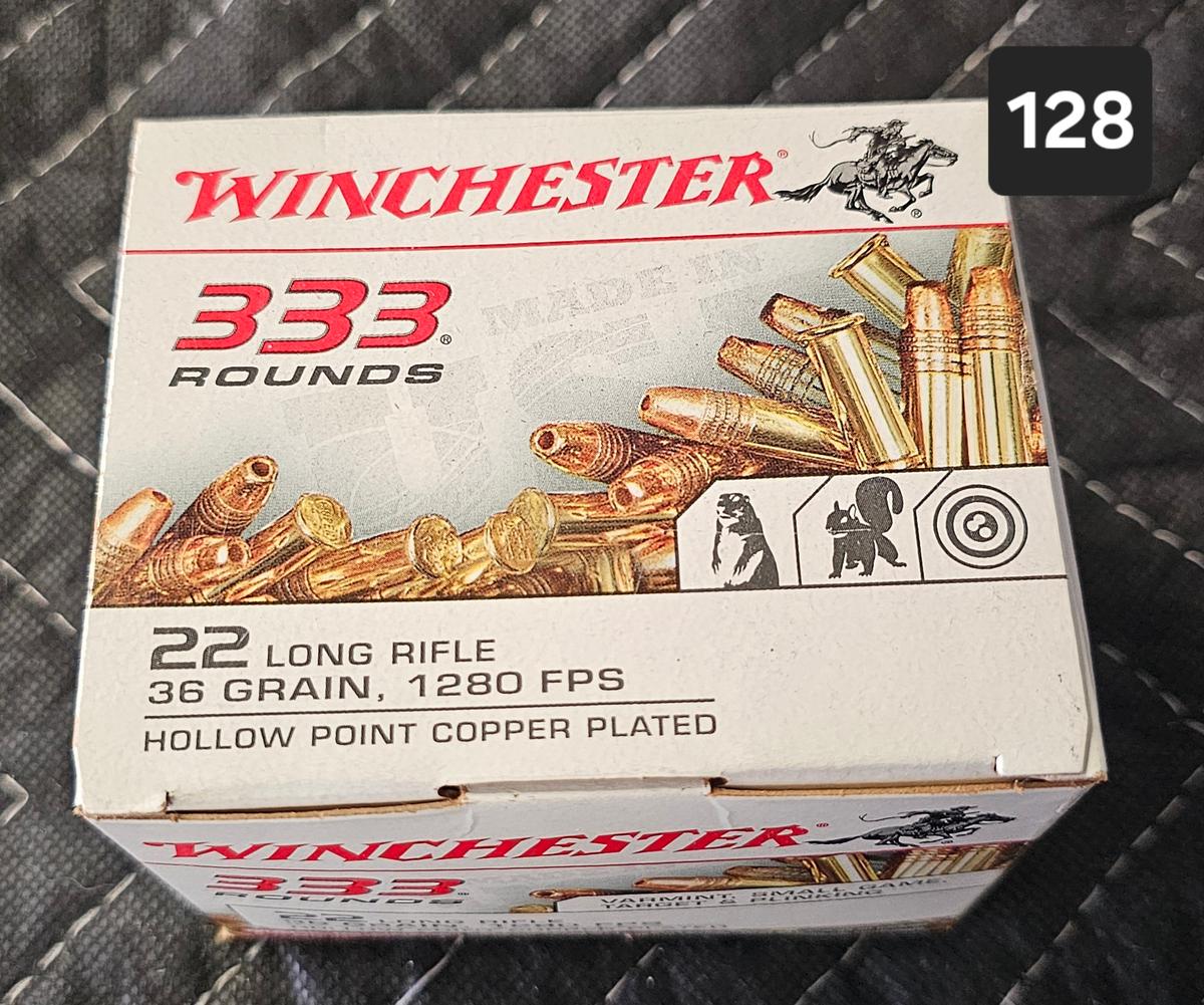 Winchester 22LR 333 Rounds