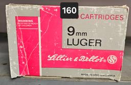 Lellier & Bellot 9mm Luger Primers 9 boxes 25 per box