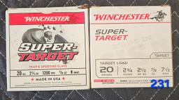 Winchester 20ga 2 Boxes