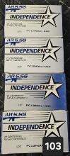 Independence AR5.56 4 boxes of 20 cartridges