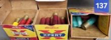 Vintage Western Shotshells 12ga and 20ga (Advertising) - 3 Boxes