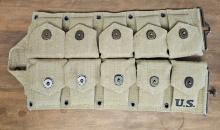 M1 Garand US issued 1942 Cartridge Belt JT&L