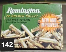 Remington 22LR Golden Bullet 225 Cartridges