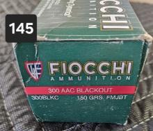 Fiocchi 300 AAC Blackout 50 cartridges