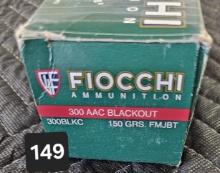 Fiocchi 300 AAC Blackout 50 cartridges