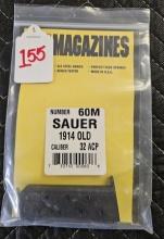 Sauer 1914 Old Style 32 ACP Magazine