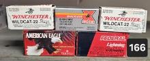22LR 5 Boxes mixed lot Winchester, Federal, AM Eagle