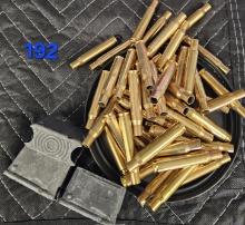 M1 Garand 30.06 Brass and Clips