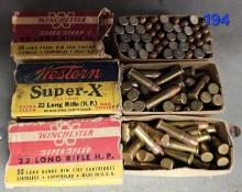 Vintage Winchester, Western & Canuck (Advertising) 22LR & 32 - 4 Boxes