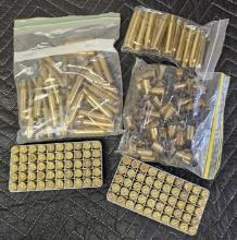 Lot of spent brass casings