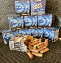 Federal Speed Shok 12ga Shotgun Shells 9 Full Boxes & 1 Partial Hevi-shot