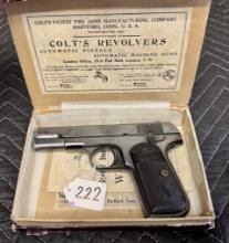 Colt Pocket Model 32 Cal Pistol