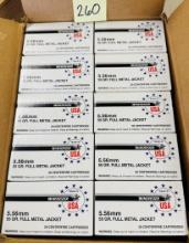 Case of Ammo 5.56 = 50 boxes