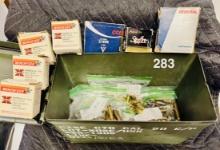 Ammo cannister full of mixed caliber ammo