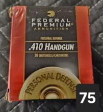Federal 410 Handgun 20 shotshells