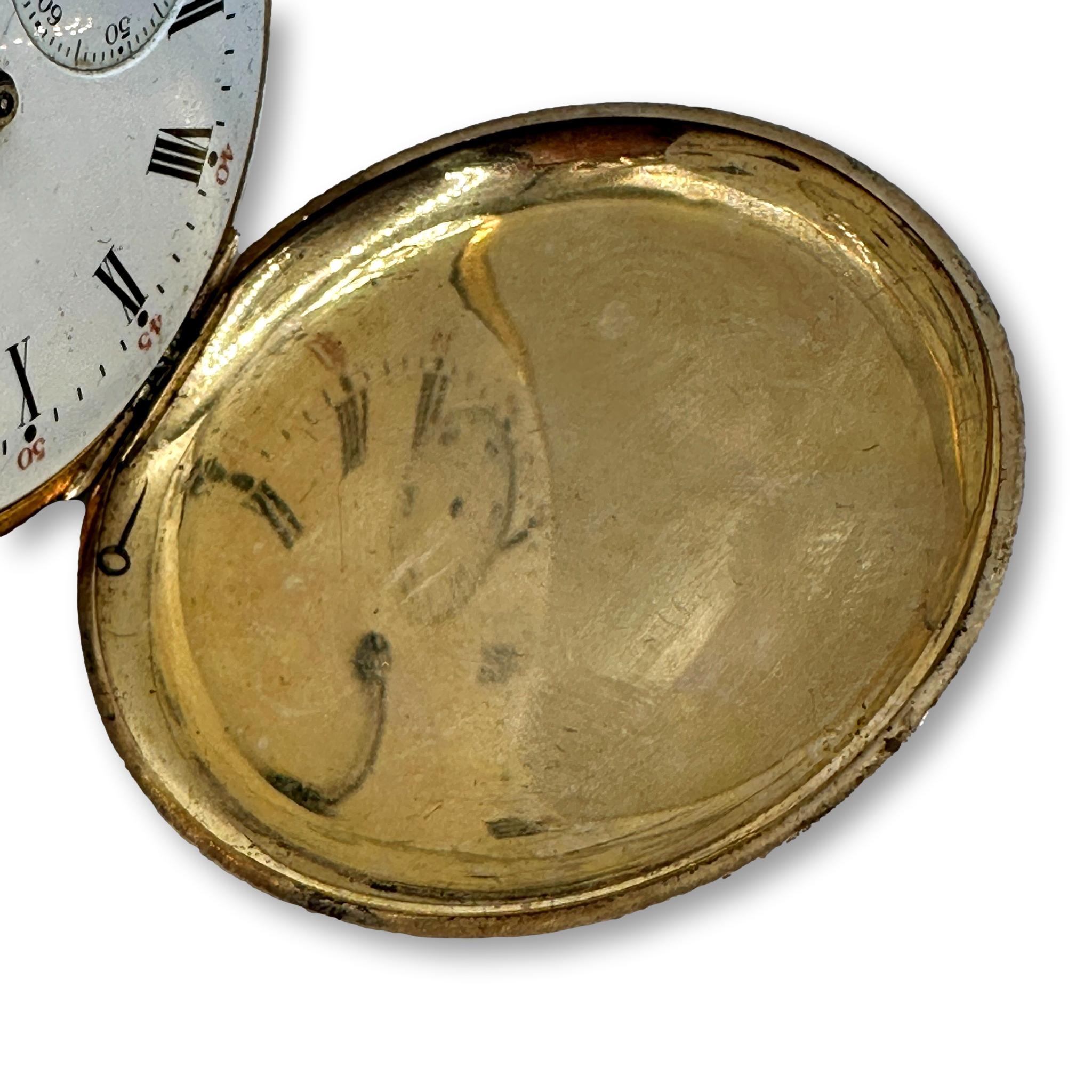 Ladies 14K Gold Hamilton Watch Co. Pocket Watch