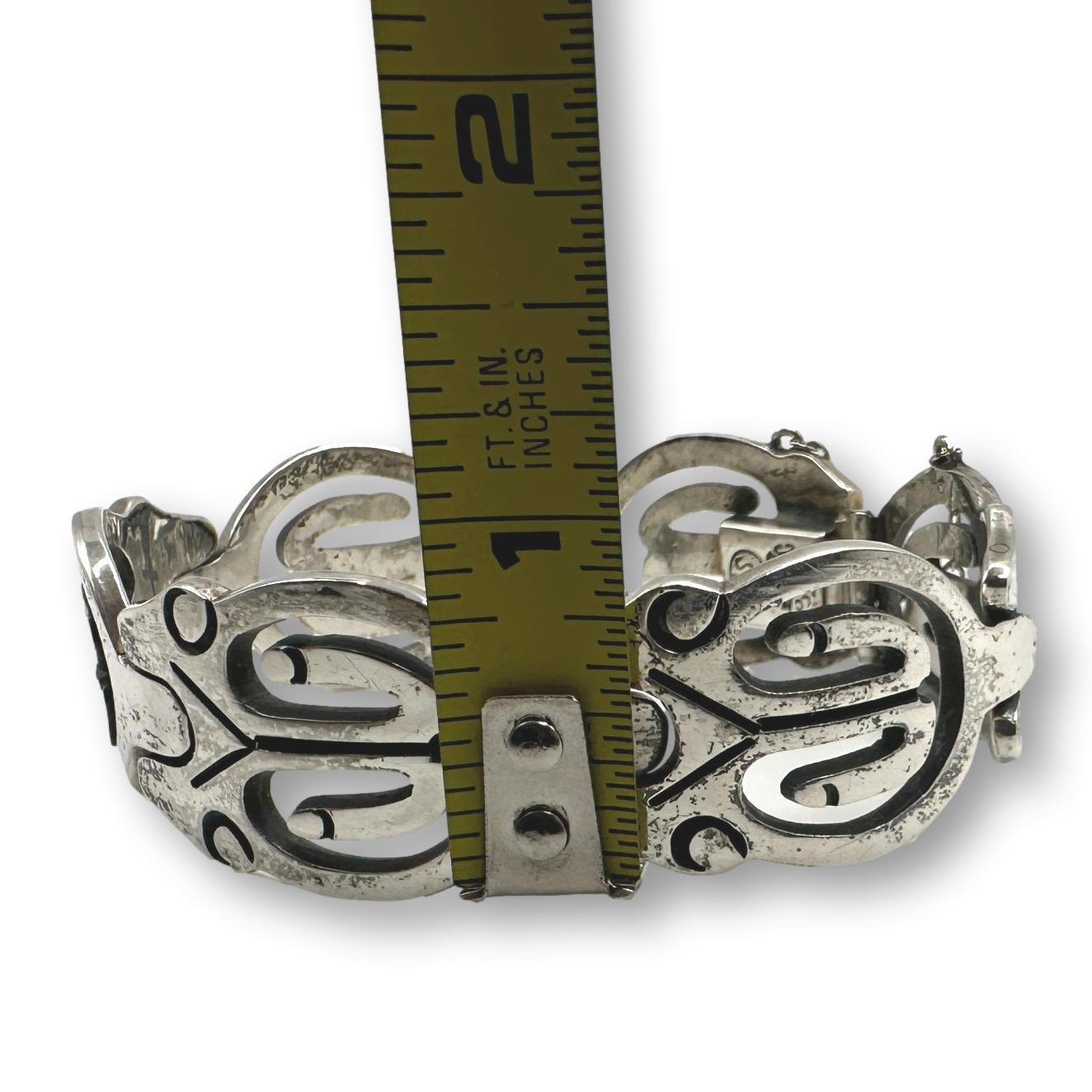 Vintage Jose Sotelo Sterling Silver Bracelet