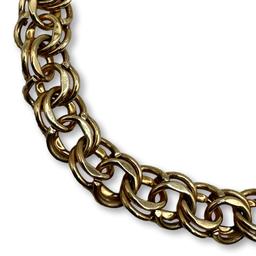Vintage 14K Gold Chain Bracelet