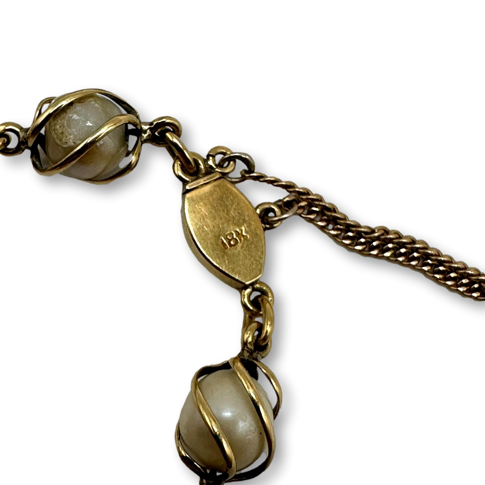 Vintage 14K Gold Pearl Jewelry