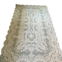Vintage French Alencon Lace Venise Tablecloth & Napkins