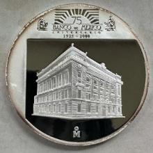 Banco de Mexico 75th Anniversary Silver Proof Coin
