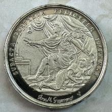 Mexican Library of Condumex Commemorative Silver Coin Medal