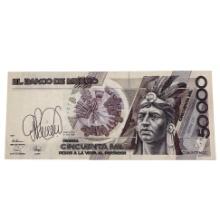 1990 Mexico 50,000 Pesos Banknote Series GD Uncirculated A3802796