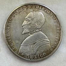 1946 Mexico Zacatecas Silver Medal